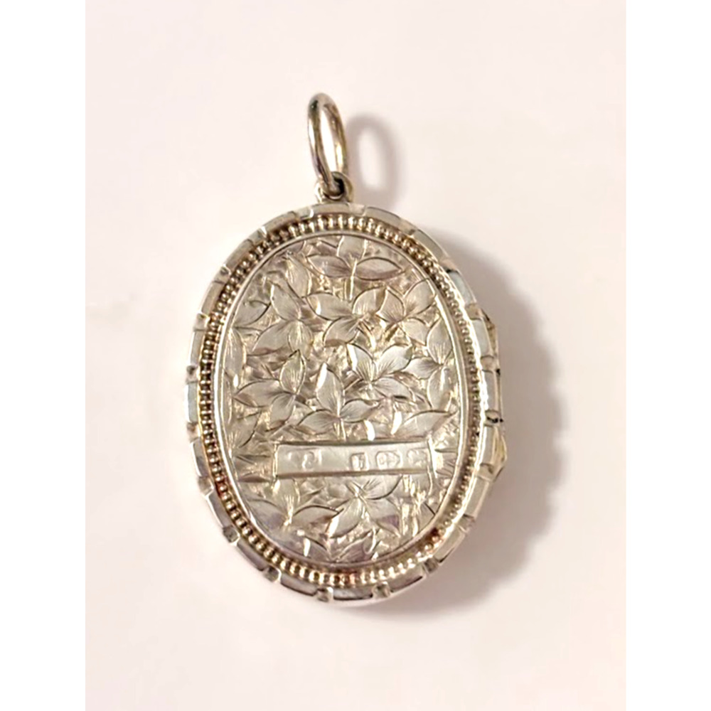 Antique Adie & Lovekin Sterling Silver Vesta Case Match Safe Chatelaine Pendant - Picture 6 of 16